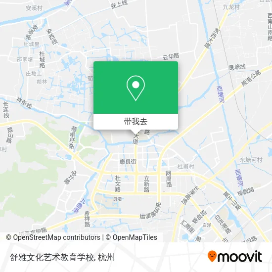 舒雅文化艺术教育学校地图