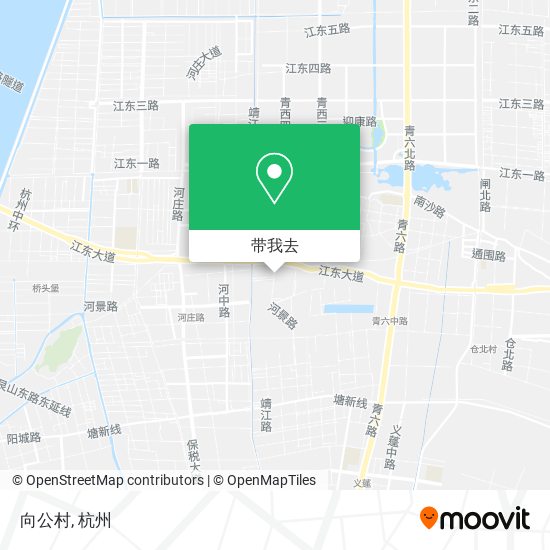 向公村地图