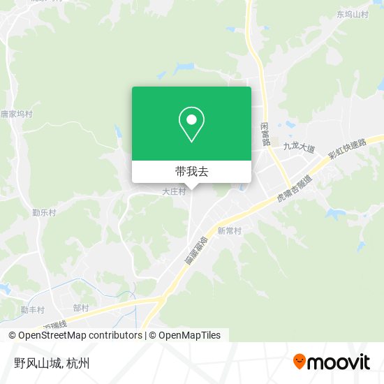 野风山城地图
