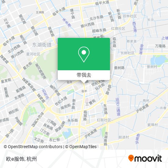 欧e服饰地图