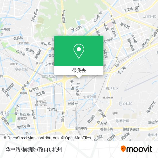 华中路/横塘路(路口)地图