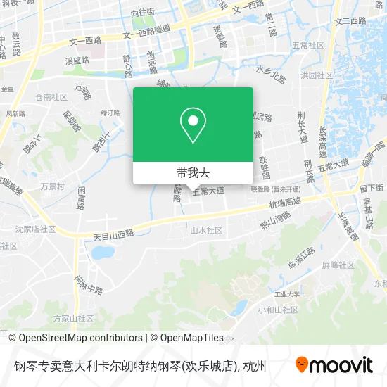 钢琴专卖意大利卡尔朗特纳钢琴(欢乐城店)地图