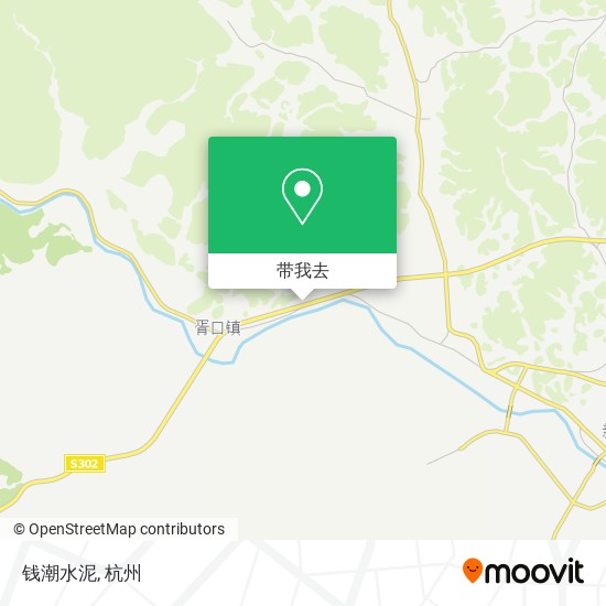 钱潮水泥地图