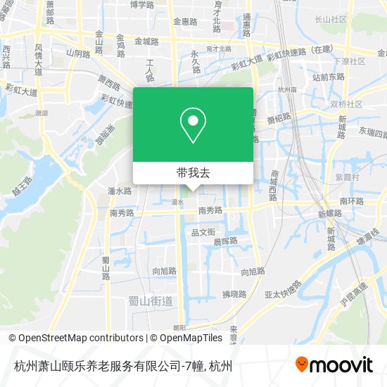 杭州萧山颐乐养老服务有限公司-7幢地图