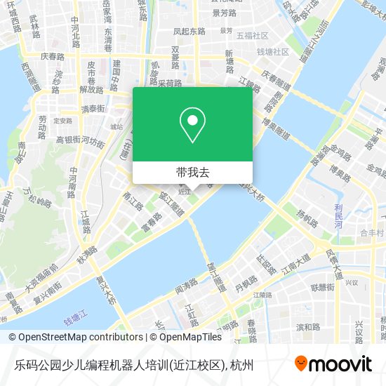 乐码公园少儿编程机器人培训(近江校区)地图