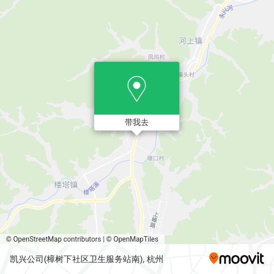 凯兴公司(樟树下社区卫生服务站南)地图