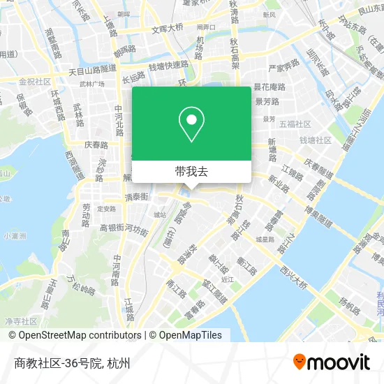 商教社区-36号院地图