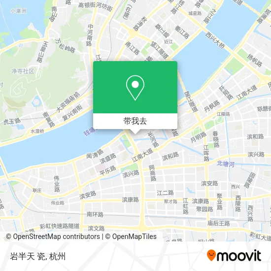 岩半天  瓷地图
