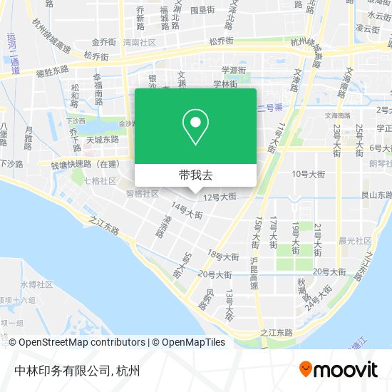 中林印务有限公司地图