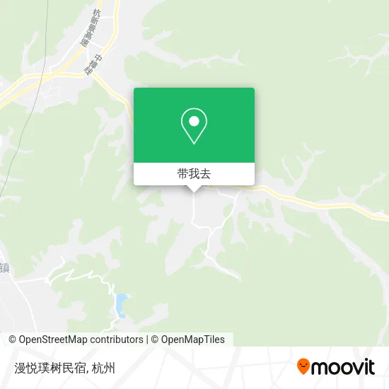 漫悦璞树民宿地图