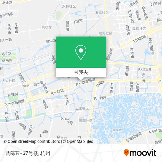 周家斟-67号楼地图