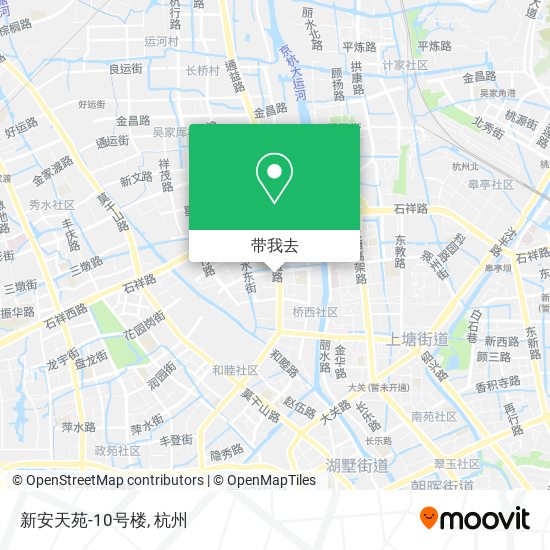 新安天苑-10号楼地图