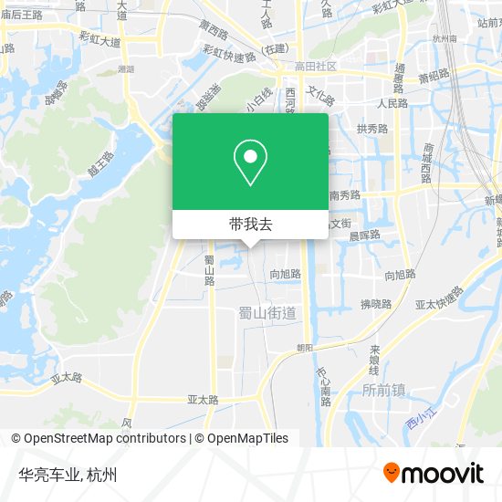 华亮车业地图