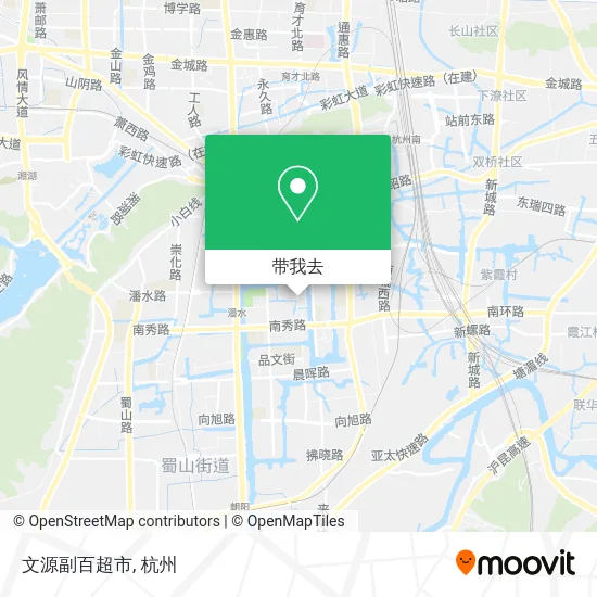 文源副百超市地图