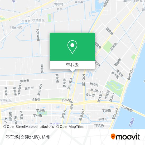 停车场(文津北路)地图