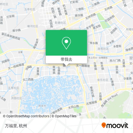 万福里地图
