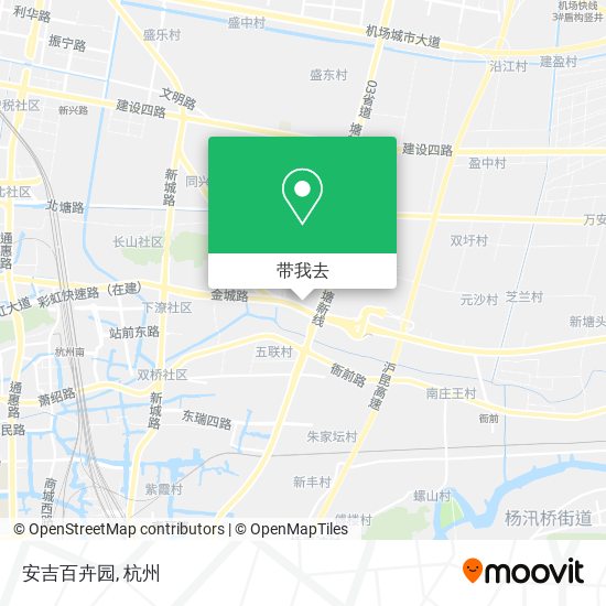 安吉百卉园地图
