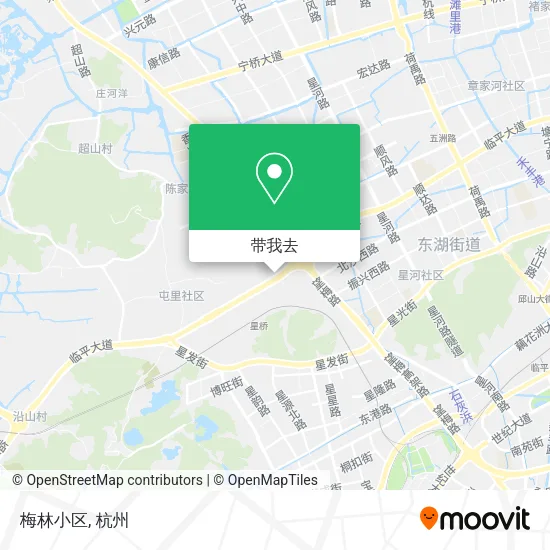 梅林小区地图