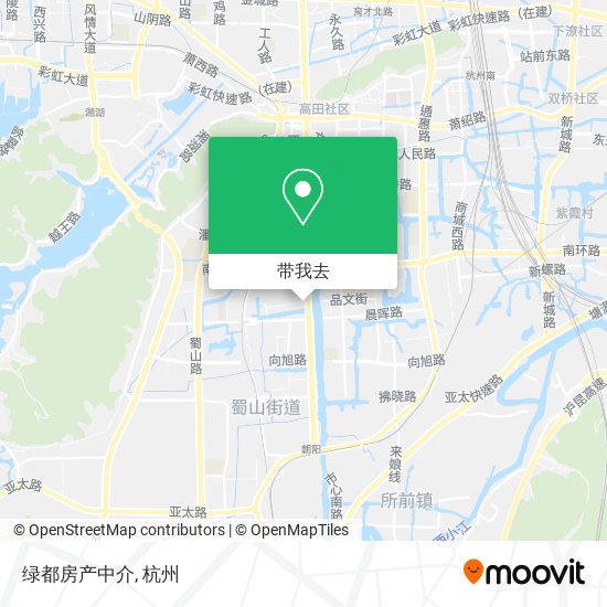 绿都房产中介地图