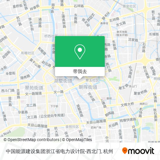 中国能源建设集团浙江省电力设计院-西北门地图