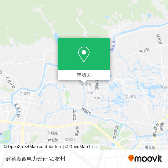 建德浙西电力设计院地图