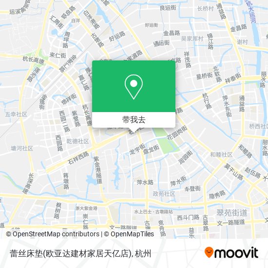 蕾丝床垫(欧亚达建材家居天亿店)地图