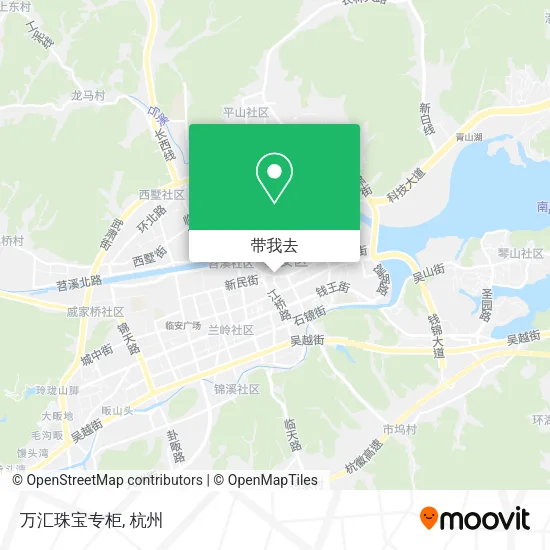 万汇珠宝专柜地图