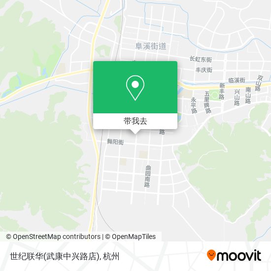 世纪联华(武康中兴路店)地图