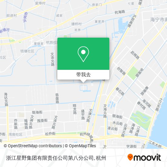 浙江星野集团有限责任公司第八分公司地图