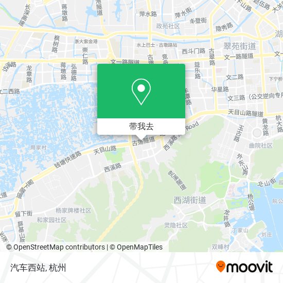 汽车西站地图