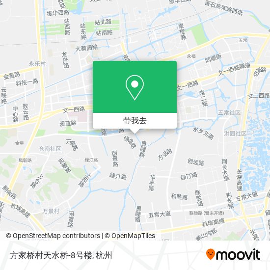 方家桥村天水桥-8号楼地图