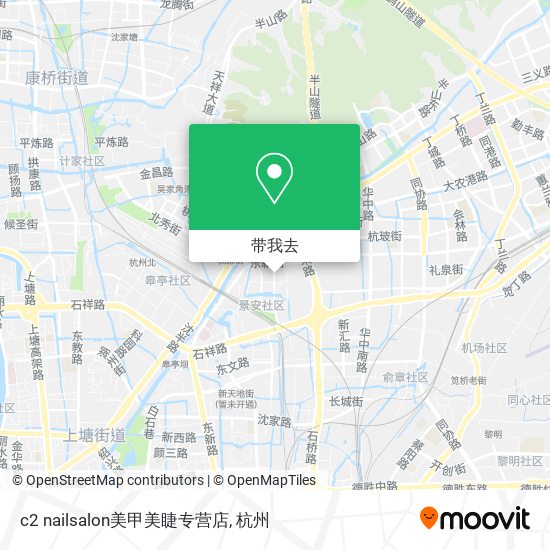c2 nailsalon美甲美睫专营店地图