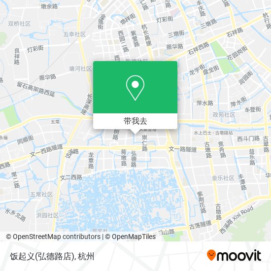 饭起义(弘德路店)地图