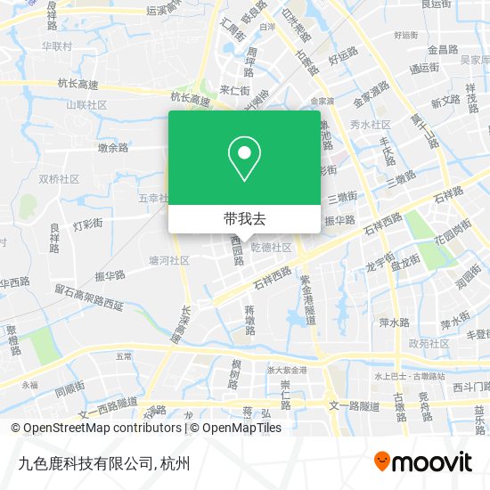 九色鹿科技有限公司地图
