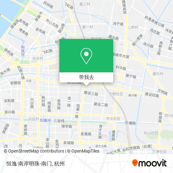 恒逸·南岸明珠-南门地图