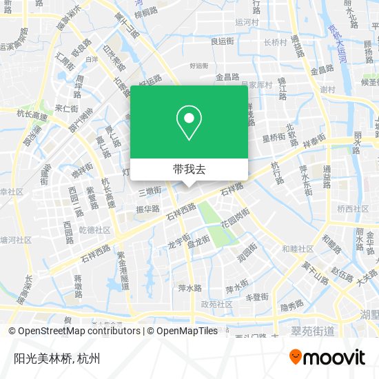 阳光美林桥地图