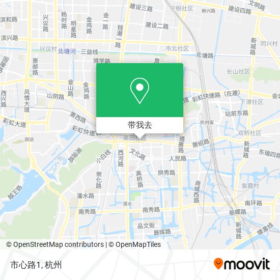 市心路1地图