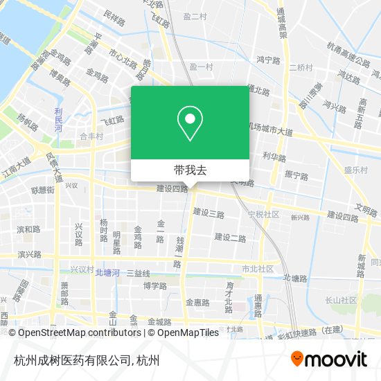 杭州成树医药有限公司地图