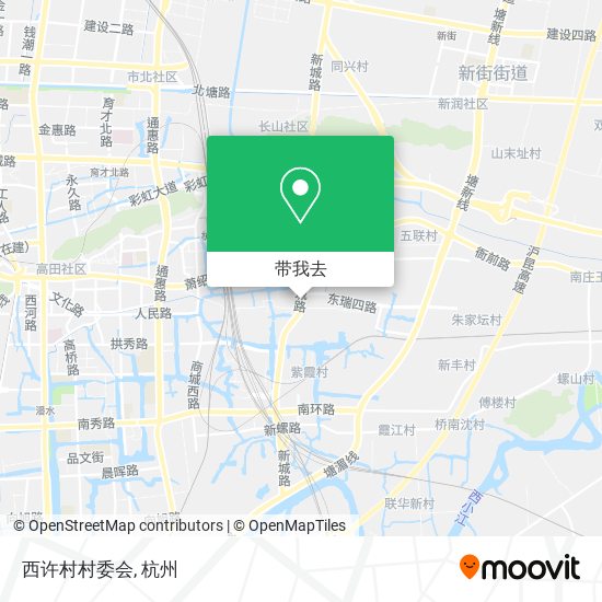 西许村村委会地图