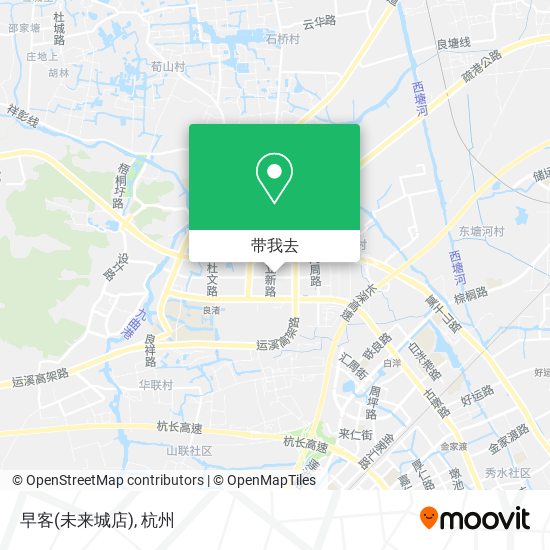 早客(未来城店)地图