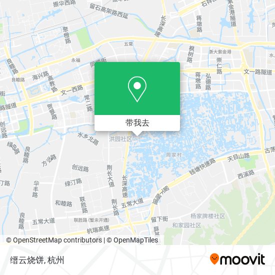 缙云烧饼地图
