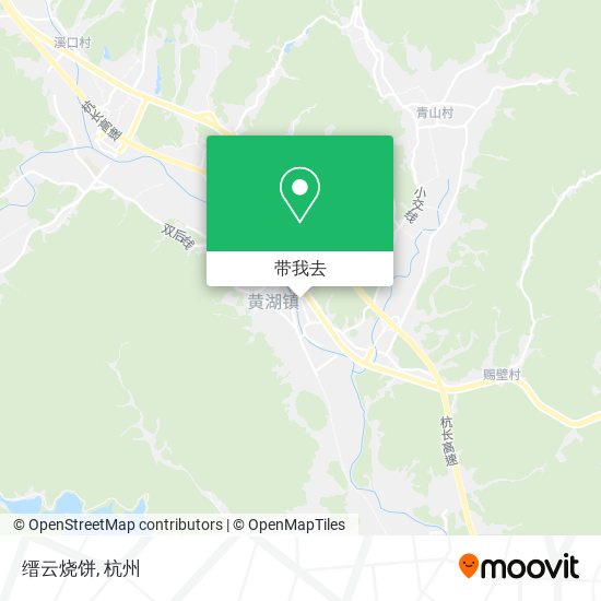 缙云烧饼地图