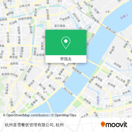 杭州喜雪餐饮管理有限公司地图