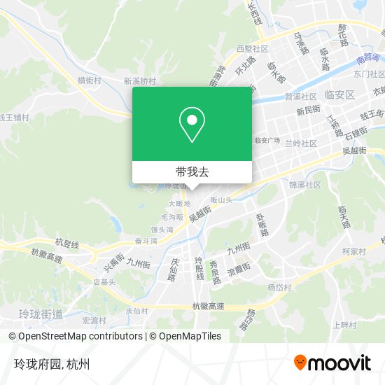 玲珑府园地图
