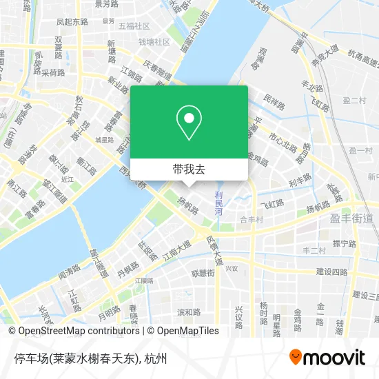停车场(莱蒙水榭春天东)地图
