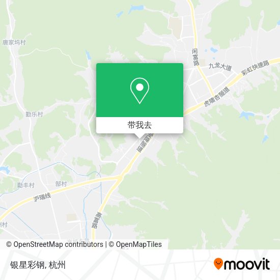 银星彩钢地图