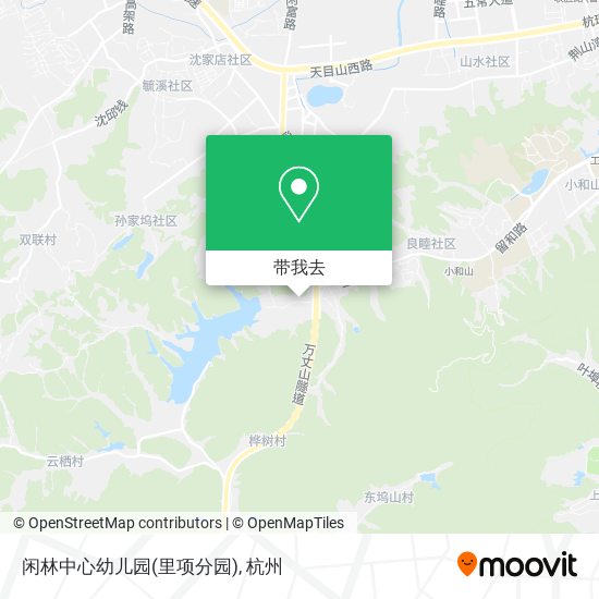 闲林中心幼儿园(里项分园)地图