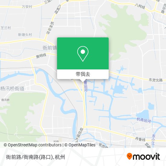 衙前路/衙南路(路口)地图