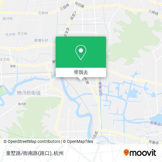 童墅路/衙南路(路口)地图