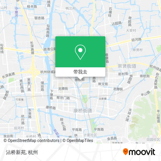 沾桥新苑地图
